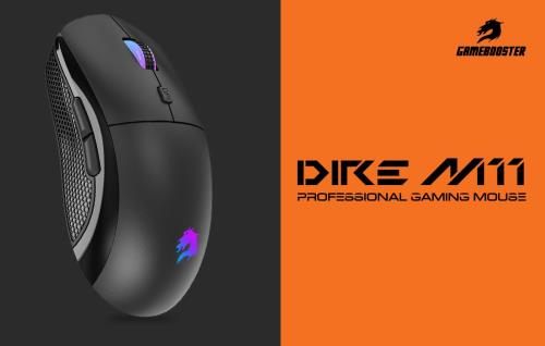 En ucuz GAMEBOOSTER M11 Dire RGB Aydınlatmalı Siyah Profesyonel Gaming Mouse
